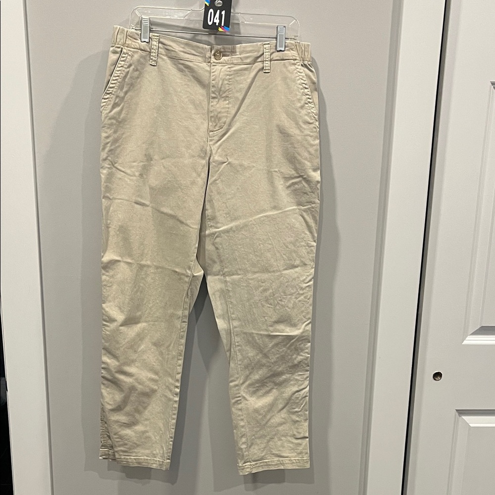 Old Navy Women's Beige Straight Leg Pants